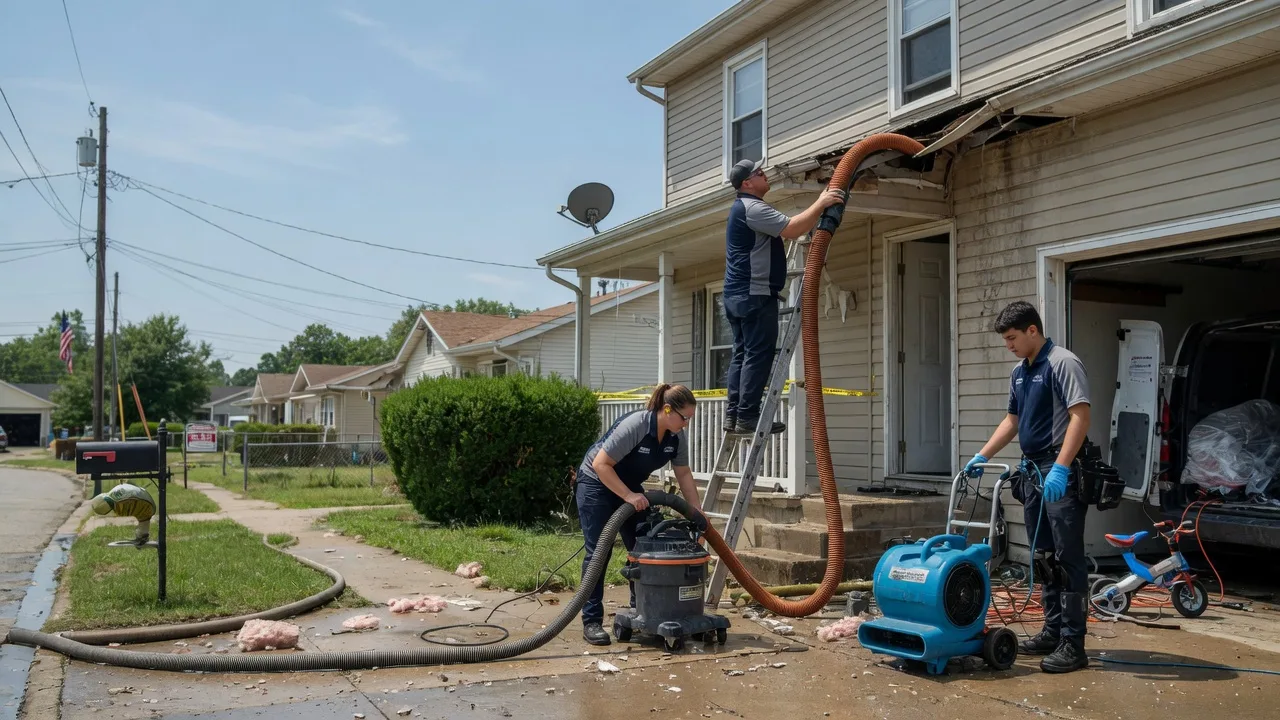 Water Damage Restoration in Moorefield, KY near me